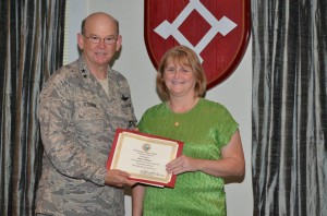 Williams, Dawn Dawn Williams receives 25 year service award