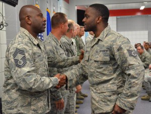 Florida Air National Guard's 202nd REDHORSE Squadron "Hometown Heroes" ceremony at Camp Blanding Joint Training Center, Fla., Nov. 16, 2013. Photo by Master Sgt. Thomas Kielbasa
